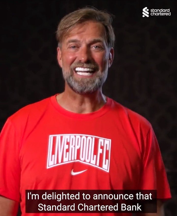 渣叔亲自来宣!官方:利物浦与渣打银行主赞助商续约4年