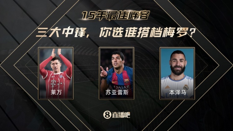 千亿体育15周年X足坛15年最佳阵容！前锋终极决选，赢adidas好礼