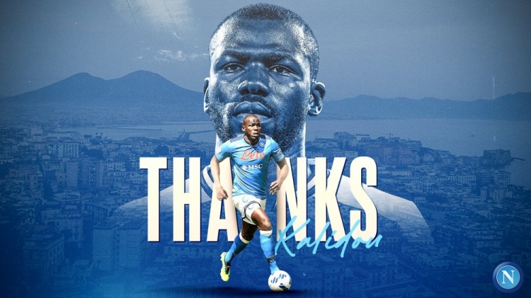 那不勒斯告别库利巴利:我们永远爱你,请记住这里永远是你的家