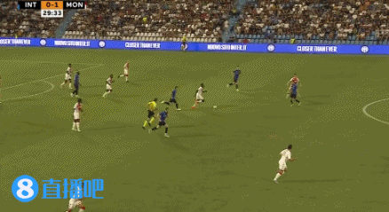 国米0-2摩纳哥,本耶德尔破门完成传射