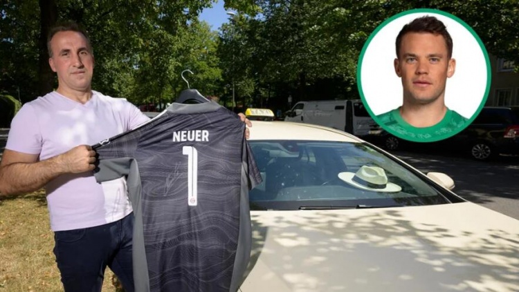 司机开车100多公里归还诺伊尔钱包,不满只收到签名球衣&没感谢信