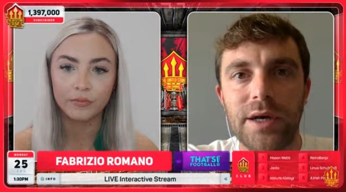 罗马诺:滕哈赫渴望和C罗来一次会面,解释自己的建队项目