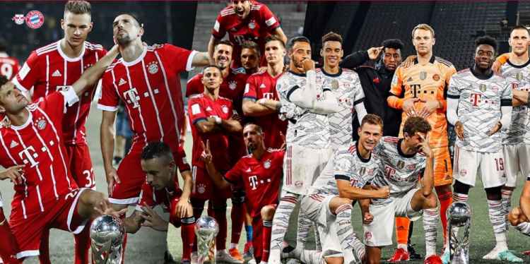 拜仁盘点近6次德超杯夺冠,今年再次冲击三连冠