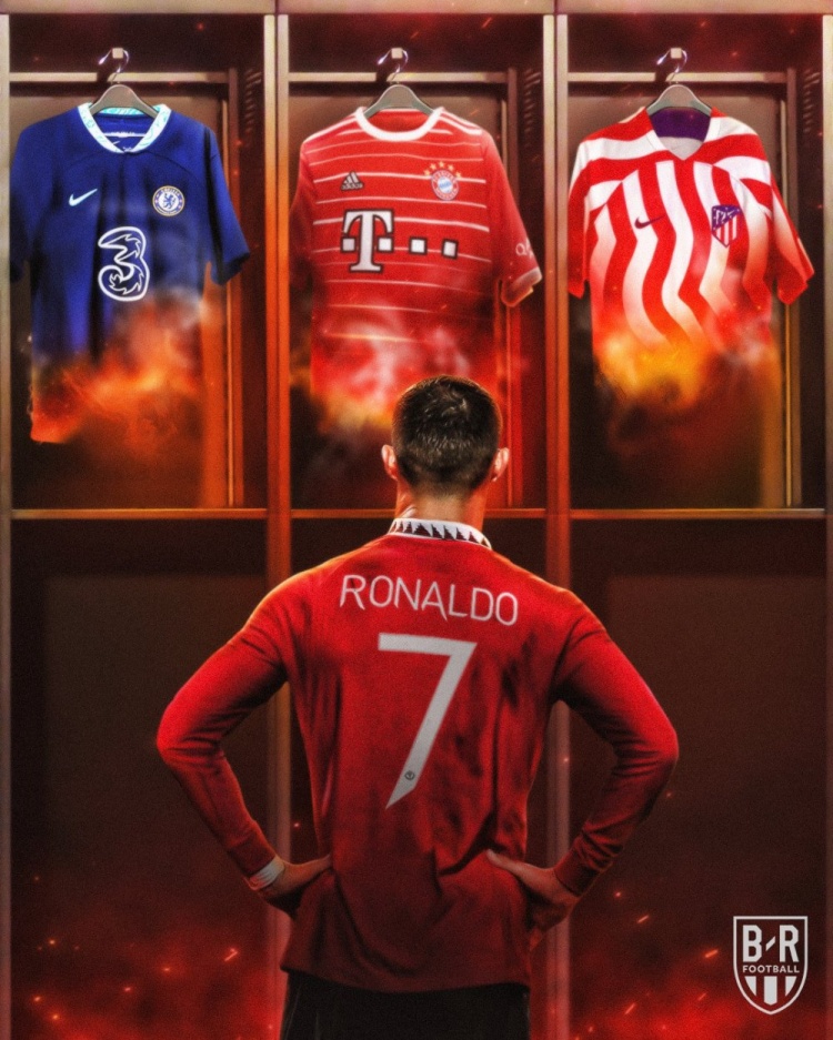 BR晒照：C罗连吃三家闭门羹?‍♂️?‍♂️?‍♂️