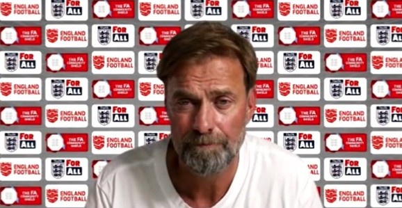 克洛普:阿利森和若塔伤缺社区盾杯,前者可以出战富勒姆