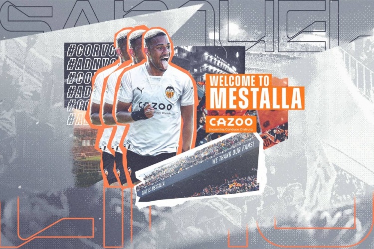 官方:马竞新援边锋利诺租借加盟瓦伦西亚