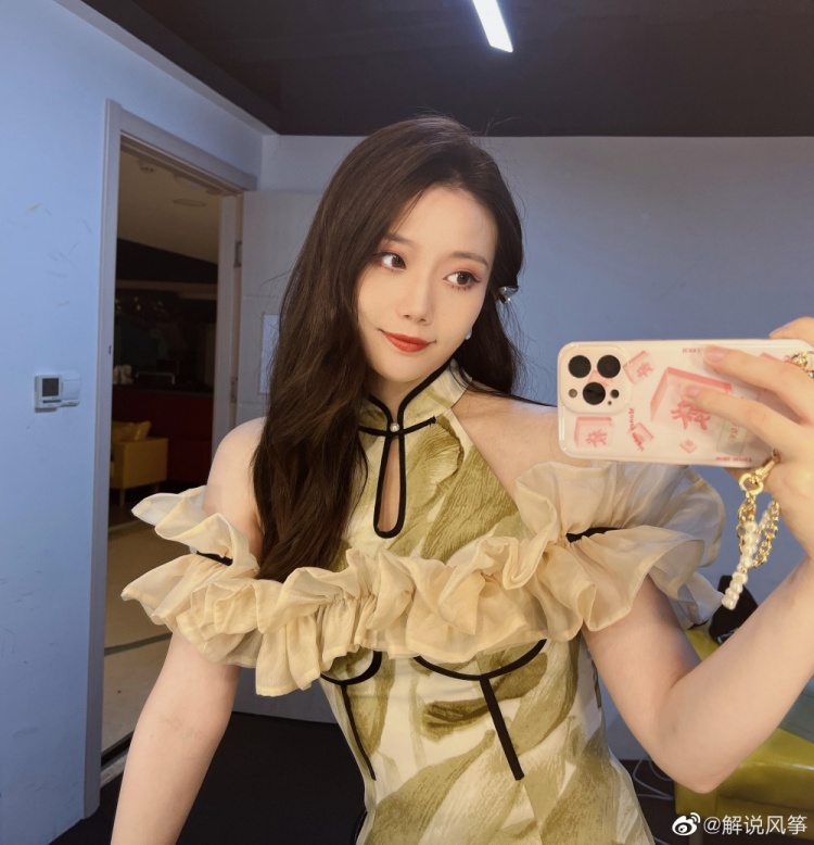 解说风筝晒照：今天是花裙子