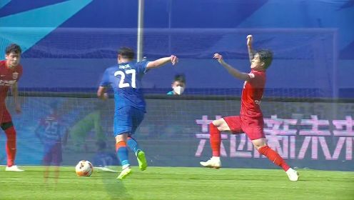 中超-朱建荣低射颜骏凌扑点恩迪亚耶点射 上海海港1-1上海申花