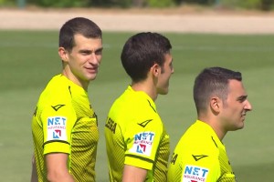 米兰60分钟热身赛3-0第五级别球队阿尔门诺，阿德利造2球