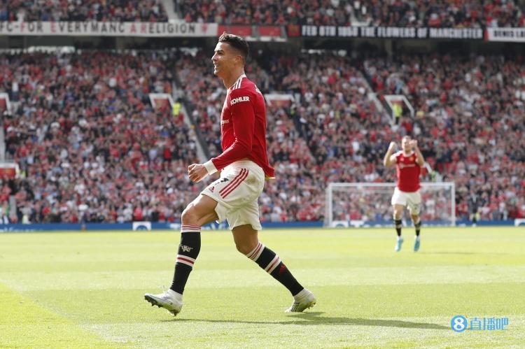 曼联上赛季队内射手榜:C罗24球第一,B费10球第二