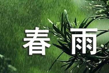 春雨，初春的雨，那就下吧，下吧&#8230;&#8230;
