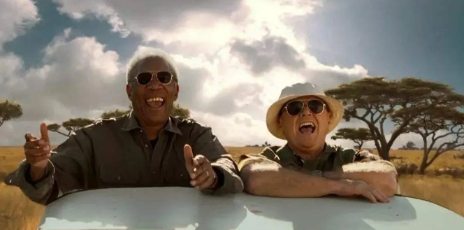 《遗愿清单》,八竿子打不着的两个人,天堂里依然可称朋友的图片 《遗愿清单》,八竿子打不着的两个人,天堂里依然可称朋友