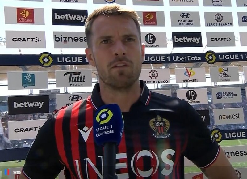 即插即用?！31岁拉姆塞为尼斯首秀，登场83秒前插破门扳平比分