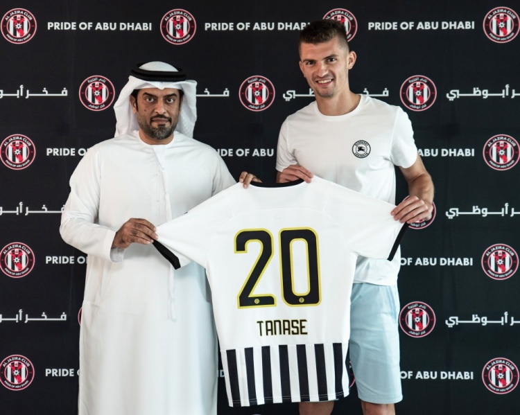 官方:罗马尼亚国脚塔纳塞加盟阿布扎比半岛,合同为期两年