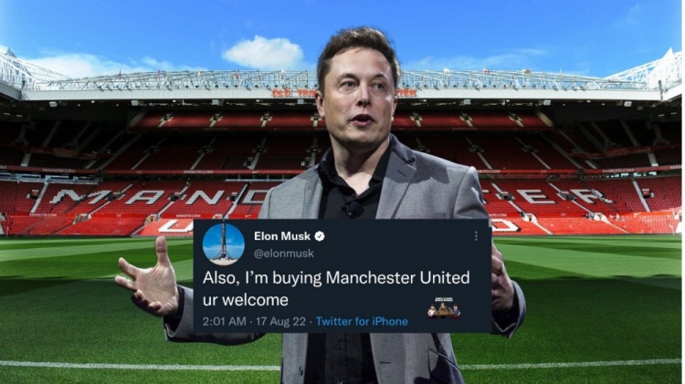 全球首富马斯克:我要买曼联了 不客气