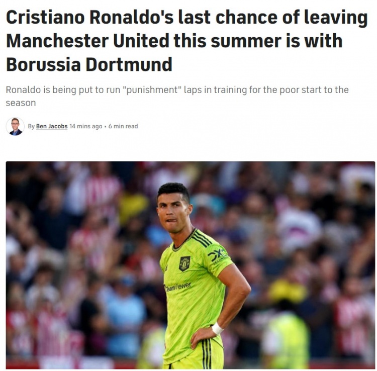 【转会中心】卡塞米罗愿意去曼联!门德斯推动C罗去多特!