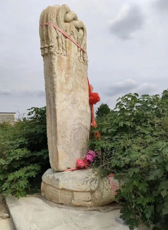 高村苌氏陵墓“六龙碑”的传说的图片 高村苌氏陵墓“六龙碑”的传说