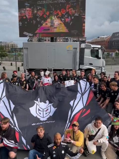 G2更新现场观众助威视频:LET'S GOOOOOOO G2!?