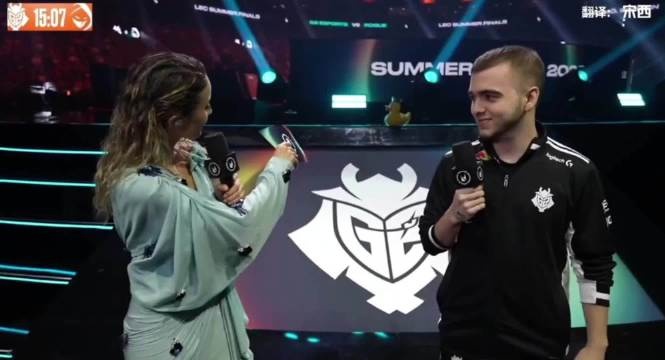 LEC夏决赛前采访Flakked:很遗憾不能打穿FNC 我们准备很多针对FNC