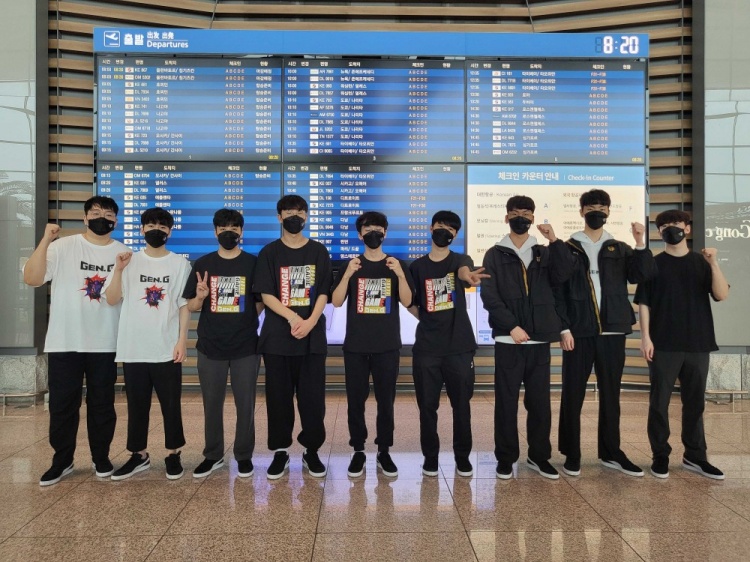 GEN官方:仁川飞纽约,顺利起航!