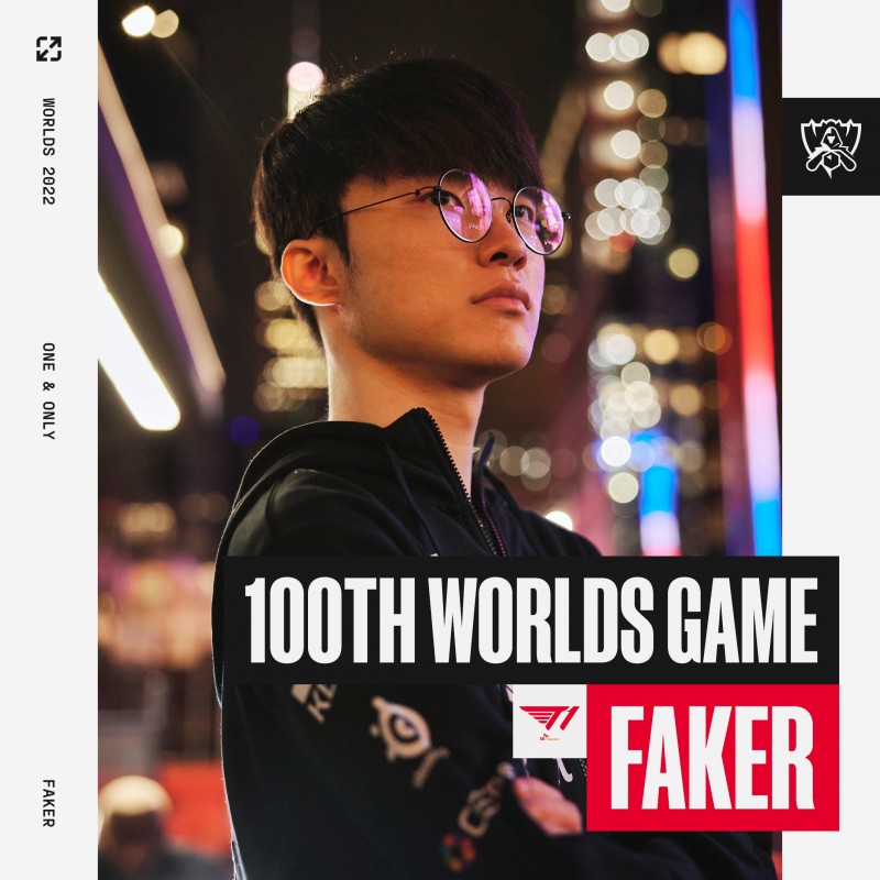 全球第一人!Faker迎来全球总决赛100场里程碑