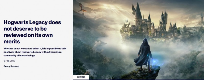 离谱:跨性别人士购买《霍格沃茨之遗》是对该群体的伤害