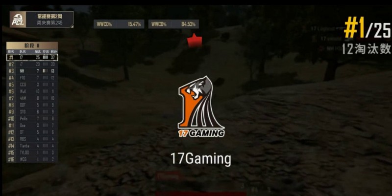 ?小鬼房区埋伏一串二重创NH 17决赛圈称霸吃鸡