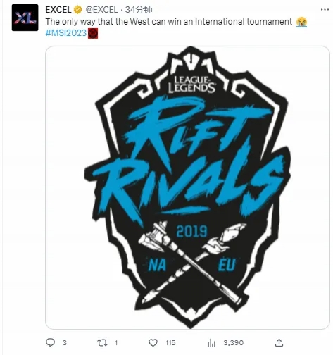 Excel整活:西方夺得国际赛事冠军的唯一机会 NA和EU的洲际赛