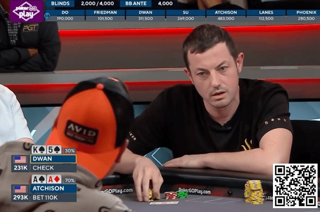 【EV扑克】Tom Dwan在主赛深码出局的那手牌,如果是你会怎么打?