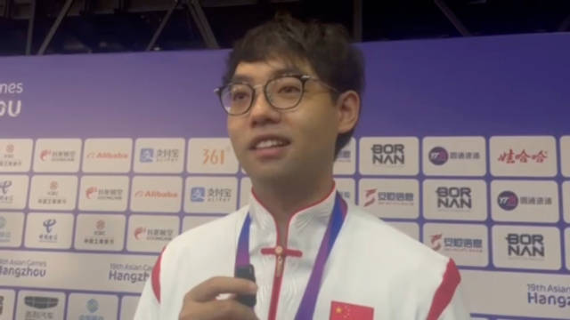 格局!Maybe:对得起自己了,没让在中国举办的亚运会金牌丢掉!