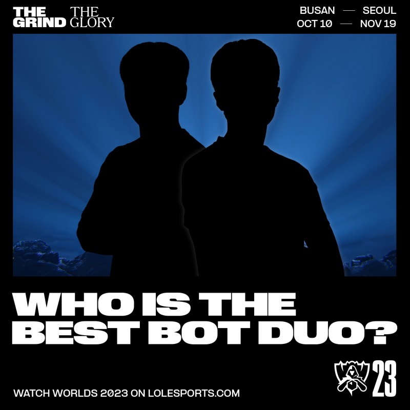 LOL官推提问:哪一对下路组合会在S13世界赛上打出统治效果?