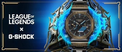 卡西欧G-SHOCK联动《英雄联盟》:推出海克斯/金克丝腕表