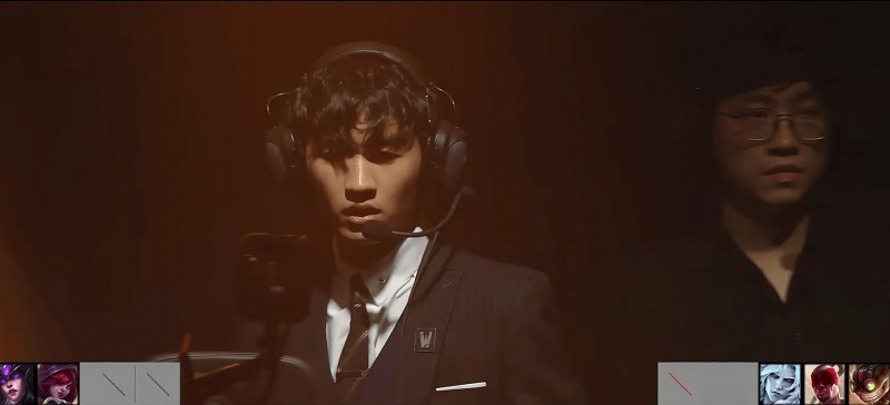 赛区一家亲!GAM教练在瑞士轮每场都带着越南TW战队徽章上场