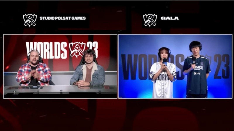 GALA:对第一把的发挥特别满意,后面两局线上发挥有点可惜