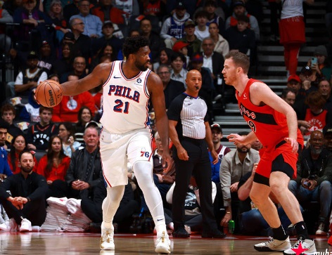 大发体育-恩比德准三双巴恩斯24分 马克西34分76人击败猛龙,大发助力你的致富之路!