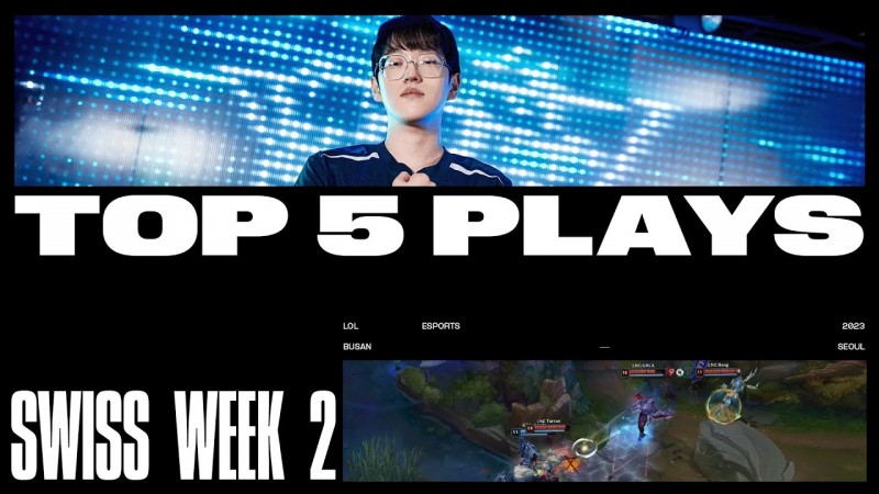 S13瑞士轮第二周Top5操作:Scout妮蔻第一,Zika武器大师第二