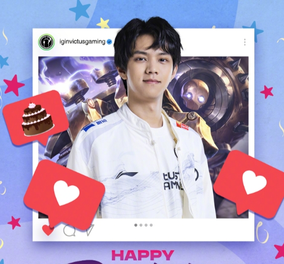 iG官方祝福Wink生日快乐:未来的年岁摘星揽月!