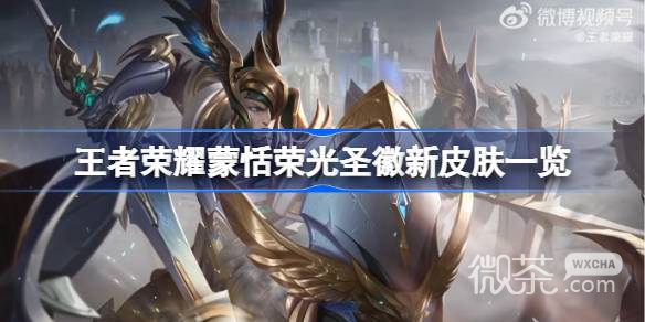 《王者荣耀》蒙恬荣光圣徽新皮肤详情