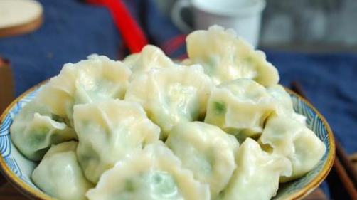 记忆中的韭菜鸡蛋馅儿的饺子的图片 记忆中的韭菜鸡蛋馅儿的饺子