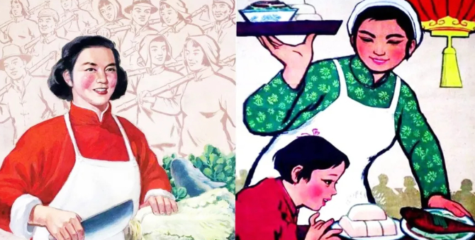 80年代中学食堂引喻的图片 80年代中学食堂引喻