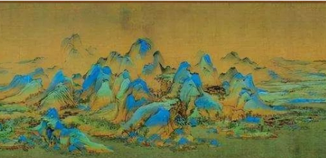 只此青绿色,当于君相见的图片 只此青绿色,当于君相见