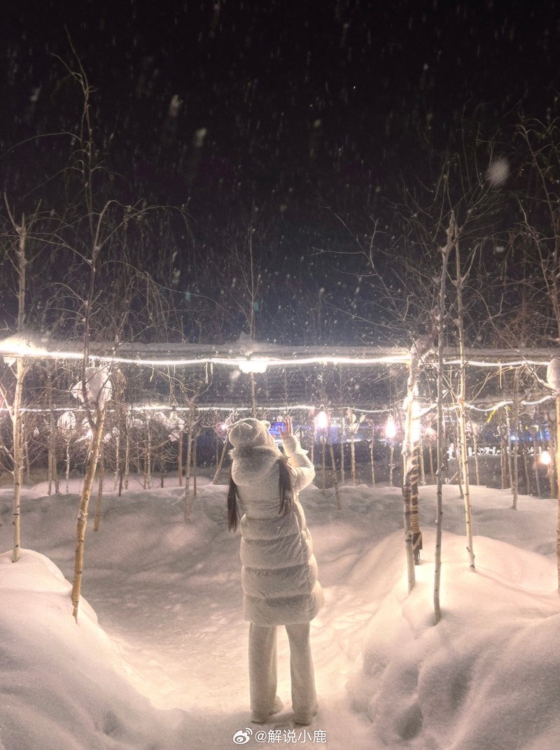 解说小鹿晒照:晚安玛卡巴卡~?