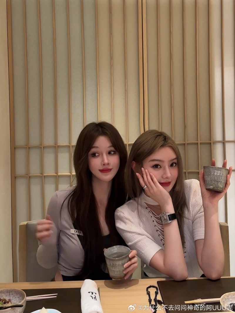 那个男人的分手费?UU妹晒人均1800元的日料店:偶遇陈伟霆!