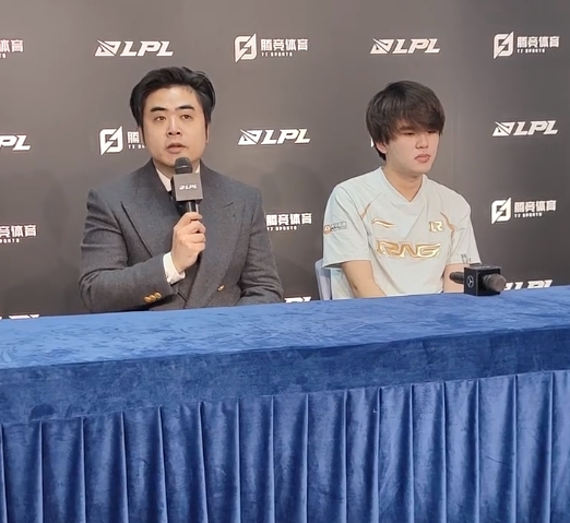 赛后群访 RNG主教练朱开:每一场都总结问题,一场要比一场好