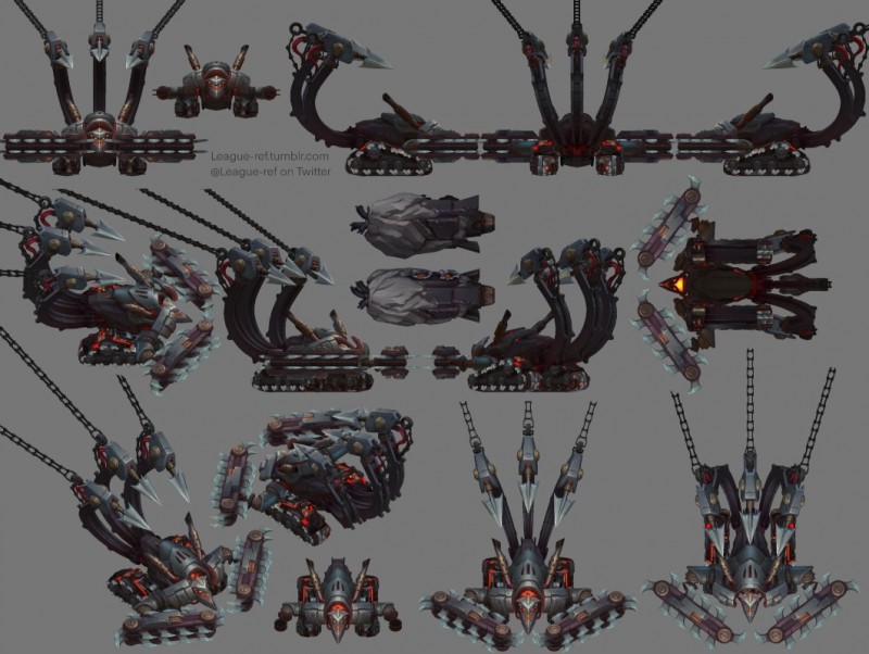 新版斯卡纳3D建模图曝光:像只蟑螂尾巴的螃蟹