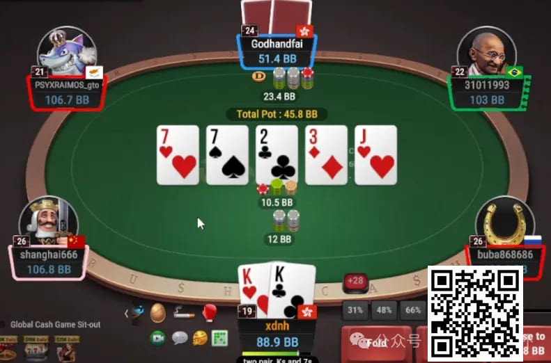 【EV扑克】牌局分析:貌似很fancy,其实也没多赢