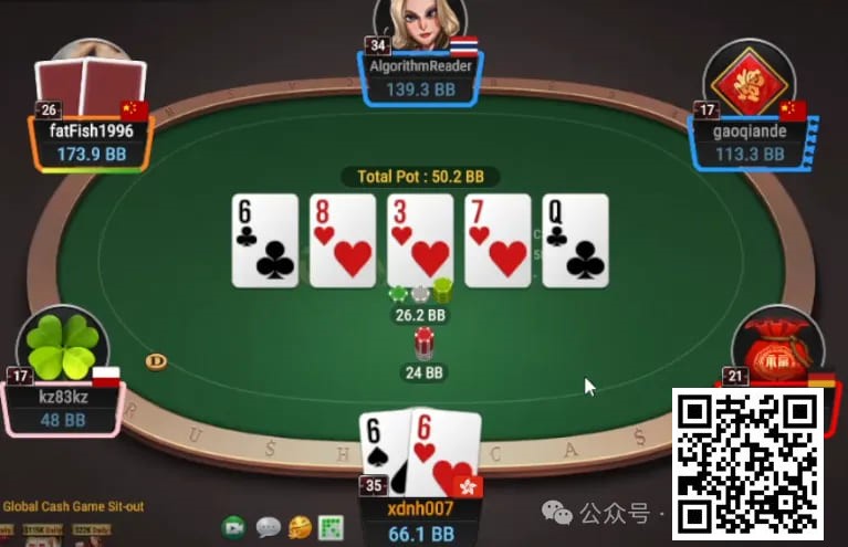 【EV扑克】牌局分析:打重注拿薄价值