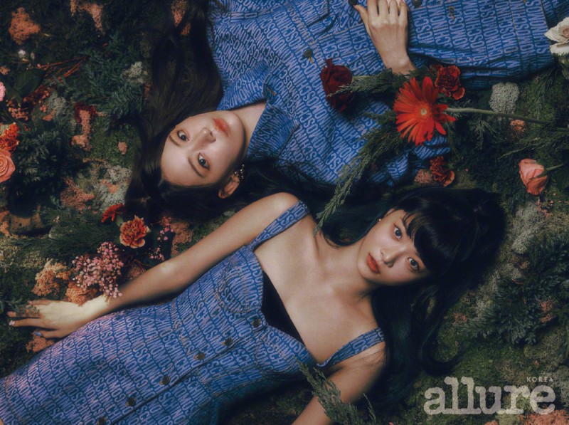 宫胁咲良、洪恩採 x Allure Korea Park