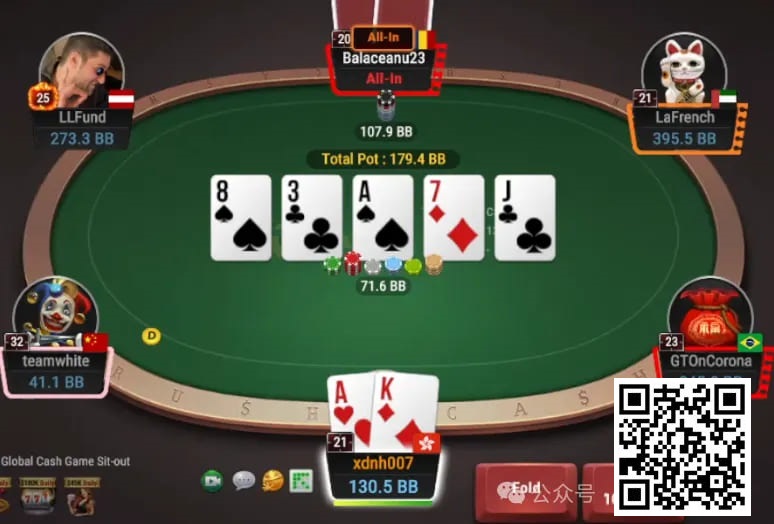 【EV扑克】牌局分析:河牌猜猜乐,能不能call?