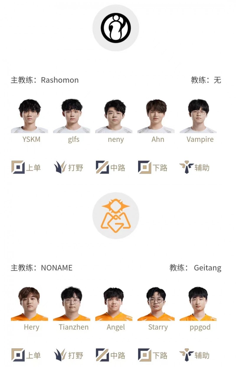 LPL明日首发:Tianzhen将战老东家iG Wei无缘首发对决LGD